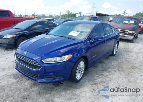 2014 Ford Fusion Hybrid Se из США, поврежденный, VIN 3FA6P0LU6ER131385